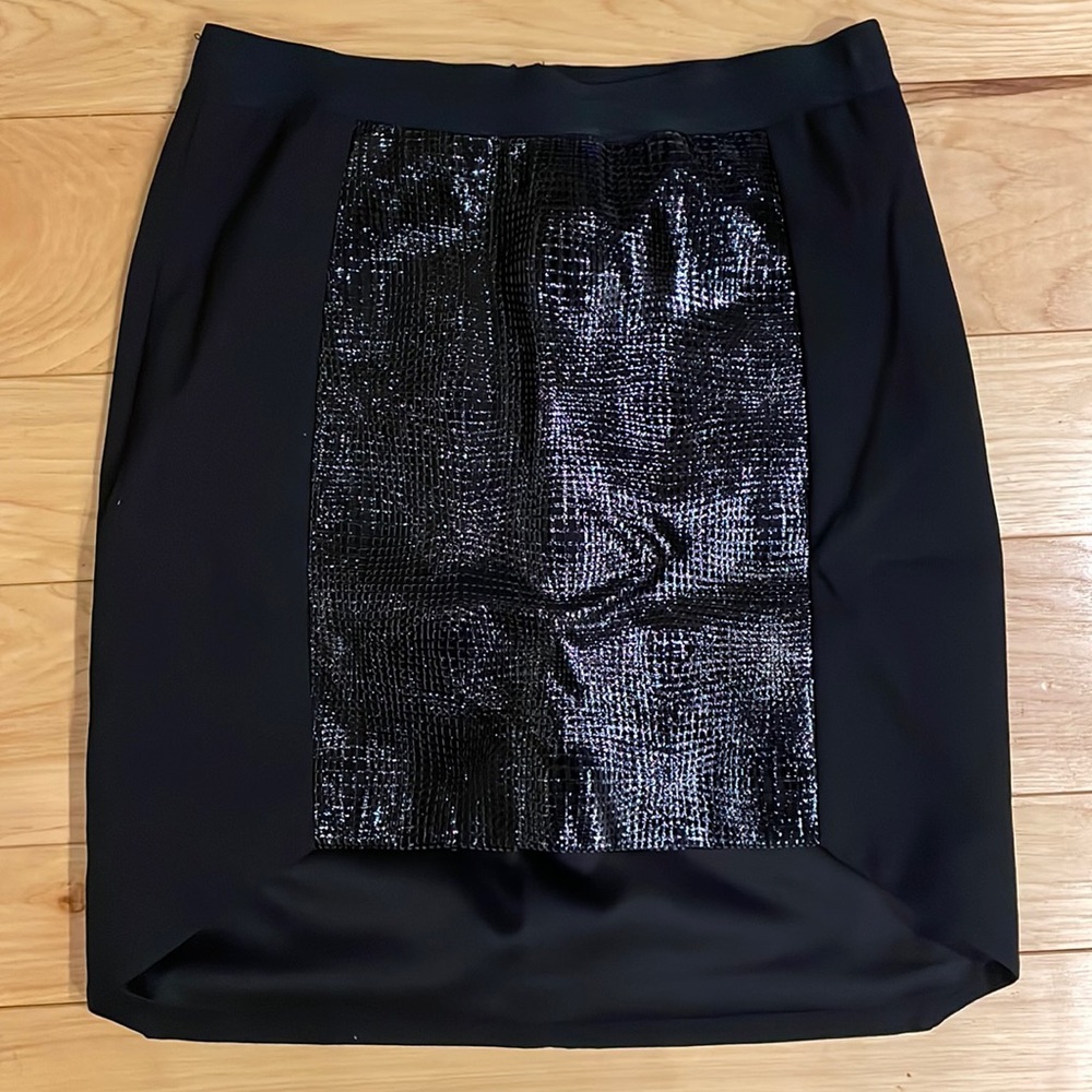 Mason Mini Skirt w/ Lambskin